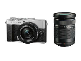 OM SYSTEM PEN E-P7 EZダブルズームキット シルバー