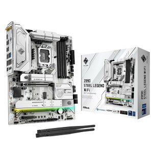 ASRock Z890 Steel Legend WiFi Intel LGA1851�Ή� DDR5 ATX �}�U�[�{�[�h�y���K�㗝�X�i�z