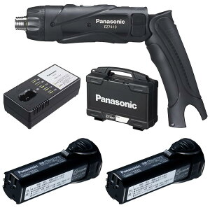 Panasonic �[�d�X�e�B�b�N�h�����h���C�o�[ 3�D6V �u���b�N �P�[�X�t EZ7410F03D-B