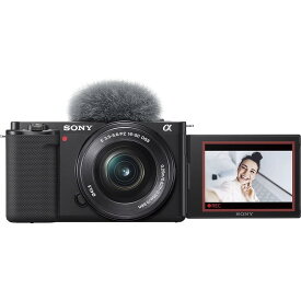 SONY(ソニー) Vlog用カメラ レンズ交換式VLOGCAM APS-C ミラーレス一眼カメラ ZV-E10 パワーズームレンズキット(同梱レンズ:SELP1650)