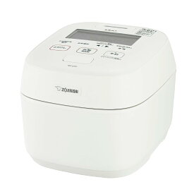 象印マホービン 炊飯器 4合 小容量 炎舞炊き コンパクト 圧力IHタイプ 日本製 お手入れ点数2点 絹白 NW-UT07-WZ