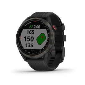 GARMIN(ガーミン) ゴルフナビ GPS Approach S42 ブラック【日本正規品】 010-02572-20 小