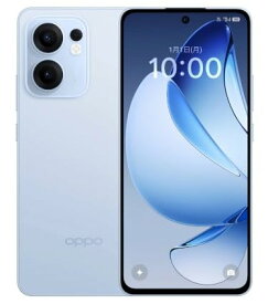 国内キャリア版 OPPO Reno13 A A501OP OPG05 SIMフリースマートフォン (アイスブルー)