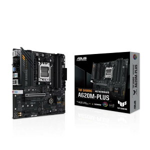ASUS TUF GAMING A620M-PLUS AMD Ryzen 7000 V[Y AM5 Ή A620  mATX }U[{[h/K㗝Xi
