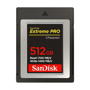 y TfBXN Ki z CFexpress Type B 512GB őǎ葬x 1700MB/b SanDisk Extreme PRO SDCFE-512G-GH4NN
