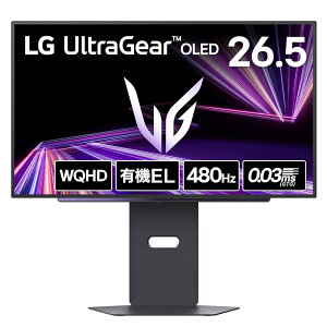 yVGP 2025 Summer p[\irWA/܁zLG Q[~Oj^[ UltraGear OLED 27GX790A-B 26.5C`