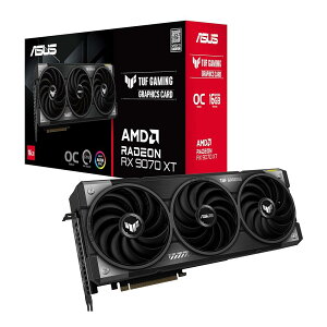 ASUS AMD Radeon RX9070XT  rfIJ[h PCIe 5.0 16GB GDDR6 TUF-RX9070XT-O16G-GAMING K㗝Xi