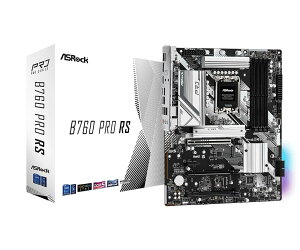 ASRock }U[{[h B760 Pro RS Intel 12 E 13 CPU (LGA1700)Ή B760`bvZbg DDR5 ATX }U[{[h yK㗝Xiz