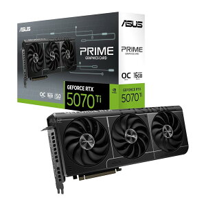 ASUS NVIDIA GeForce RTX 5070Ti rfIJ[h 16GB GDDR7 PCI Express 5.0 / PRIME-RTX5070TI-O16G K㗝Xi