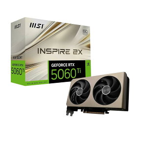 MSI GeForce RTX 5060 Ti 8G INSPIRE 2X OC OtBbNX{[h VD9179