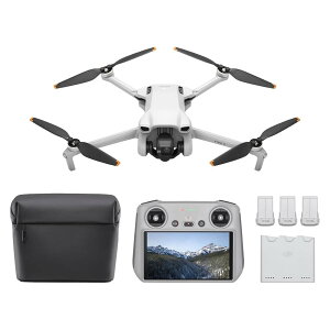 DJI Mini 3 Fly More�R���{(DJI RC�t��) �h���[�� �B�e ���^ 4K �~�j�h���[�� �J�����t�� HDR����B�e �ǉ��o�b�e���[(�쓮����38��) ×2 ���S�Ҍ���