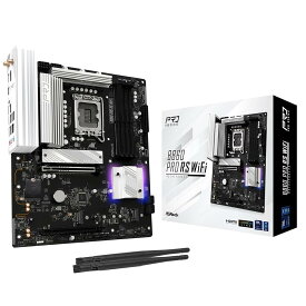 ASRock マザーボード B860 Pro RS WiFi Intel CPU Core Ultra (LGA1851) 対応 B860 チップセット DDR5 ATX マザーボード 【国内正規代理店品】