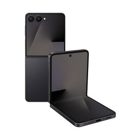 Samsung Galaxy Z Flip7 512GB |ジェットブラック|Galaxy AI対応|SIMフリースマホ 本体 端末|FeliCa対応|6.9インチ