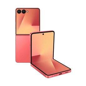 Samsung Galaxy Z Flip7 512GB |コーラルレッド|Galaxy AI対応|SIMフリースマホ 本体 端末|FeliCa対応|6.9インチ|軽量188g|IP48
