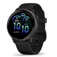 GARMIN(ガーミン) vivoactive 6 Black/SlateフィットネスGPSウォッチ AMOLEDディスプレイ 36gの軽量設計 …