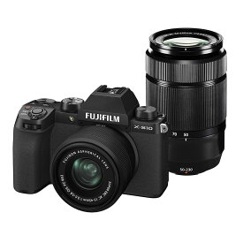 富士フイルム(FUJIFILM) ミラーレスデジタルカメラ X-S10 Wズームレンズキット F X-S10LK-1545/50230 ブラック