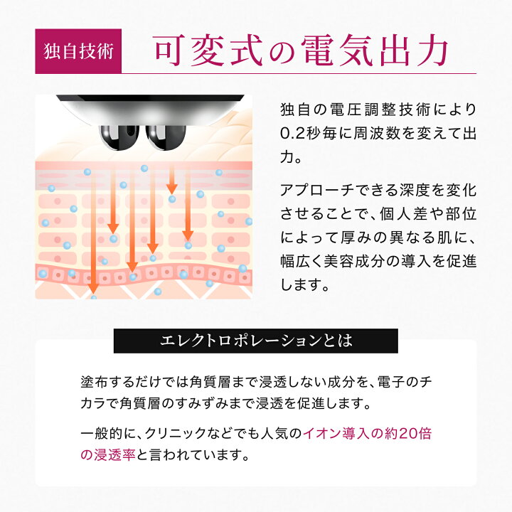 楽天市場】【エレクトロン公式】エネボール (R) │ ベスコス受賞 美顔 