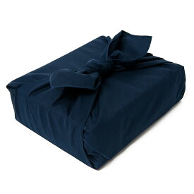 ”四方縫い”風呂敷 紺無地 ふろしき【お受験用品の店●エレガンテ・ポポ】