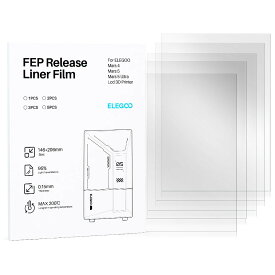 ELEGOO Mars 4/Mars 5/Mars 5 Ultra用 FEPフィルム (5 Pcs)