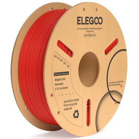 【送料無料】ELEGOO PLA Plus フィラメント 1.75mm PLAプラス 3Dプリンター用フィラメント 寸法精度 +/- 0.02 mm 強靭で高強度 PLA+ ほとんどのFDMプリンターと互換性がある