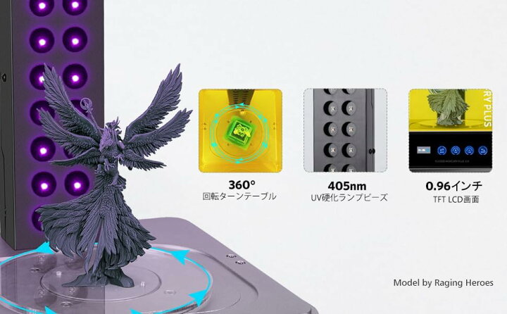 楽天市場】【送料無料】ELEGOO Mercury Plus 2.0 洗浄硬化機 2 in 1 