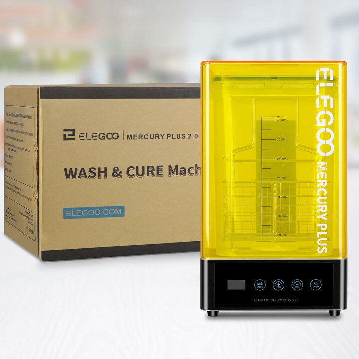 楽天市場】【送料無料】ELEGOO Mercury Plus 2.0 洗浄硬化機 2 in 1 