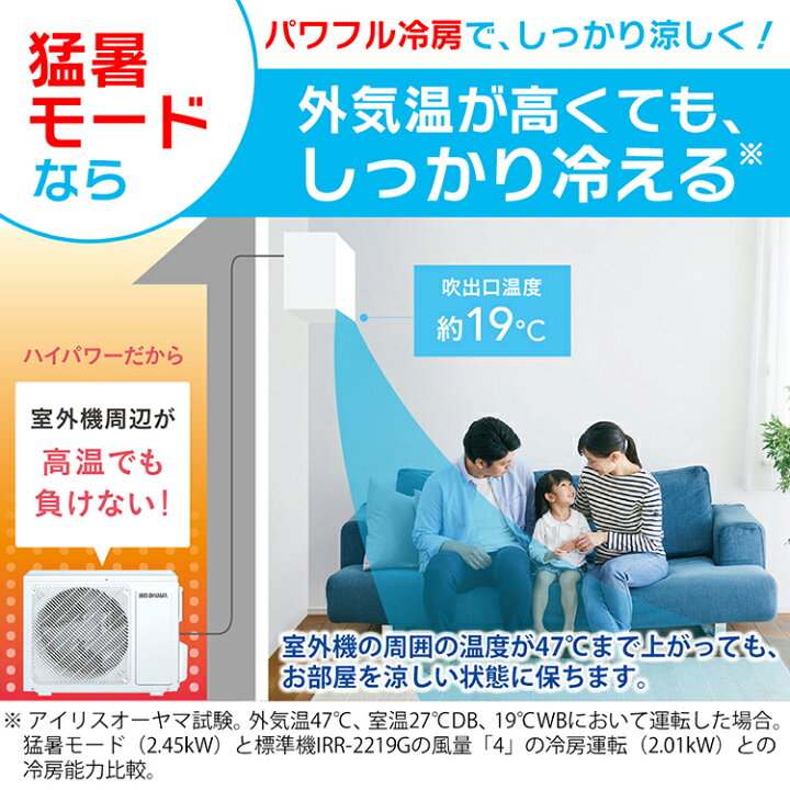 ☆アイリスオーヤマ IRIS OHYAMA IRR-2219G airwill エアウィル 