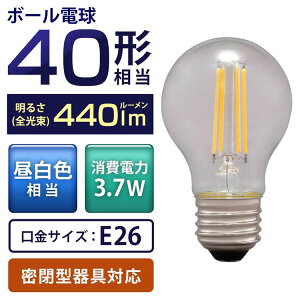 �d�� LED E26 �~�j�{�[�����^�C�v 40W�`���� �t�B�������g 40�`���� LDG4N-G-FC LDG4L-G-FC �����F���� �F���� �Ɩ� ���C�g Light �d�C �d�� ������ ������ ���� ���� ���� ���� raito denki dennkyuu ���邢 ��