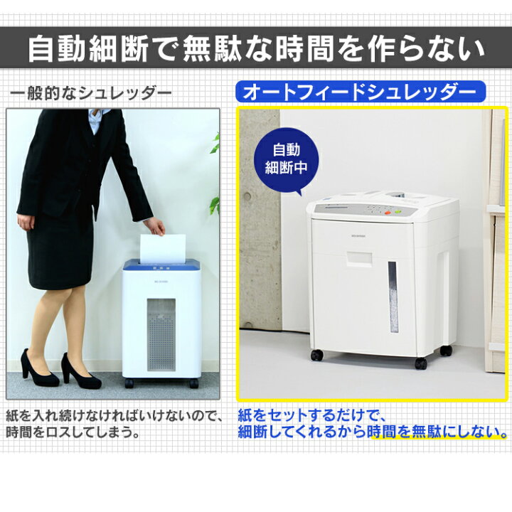 楽天市場】【メーカー1年保証】シュレッダー 業務用 電動 160枚 