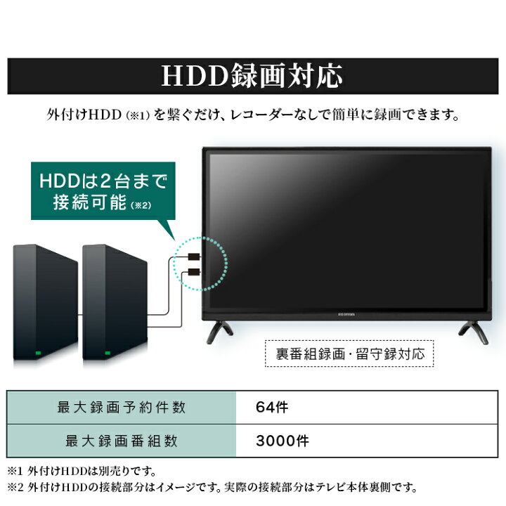 楽天市場】【1年保証】テレビ 24型 本体 一人暮らし 液晶テレビ 24  