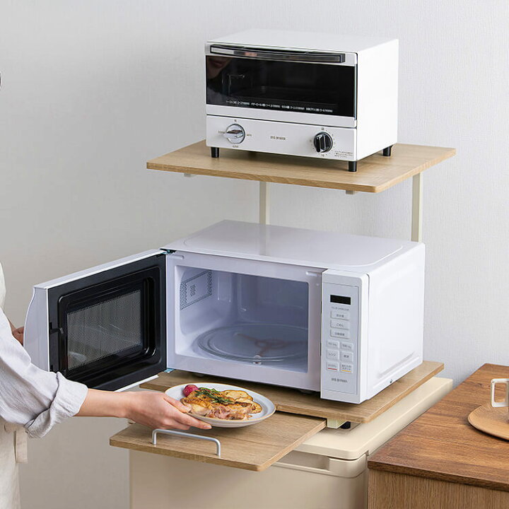 楽天市場】＼人気商品が復活！／冷蔵庫上ラック アイリスオーヤマ 新  