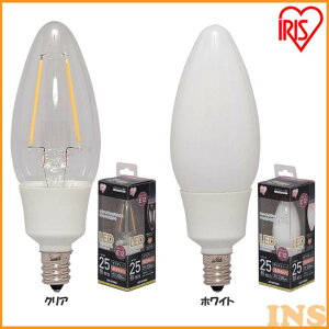 �V�����f���A �d�� LED E12 25W�`���� �t�B�������g �� 25�`���� �F LDC2L-G--F �A�C���X�I�[���}