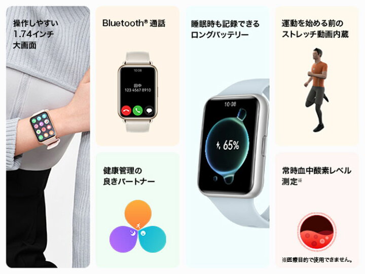 楽天市場】スマートウォッチ HUAWEI送料無料 ウェアラブル スマート  