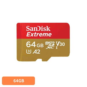SanDisk Extreme microSDXC UHS-IJ[h 64GB SDSQXAH-064G-JN3MDSDJ[h 64GB sandisk TfBXN RpNg e f[^ۑ ϋv 掿 TfBXN