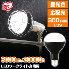 LED電球 投光器用 3000lm LDR25D-H-E39-E LED電球 LEDライト ライト 灯り LED投光器 投光器 作業灯 昼光色 E39 作業現場 工事現場 アイリスオーヤマ