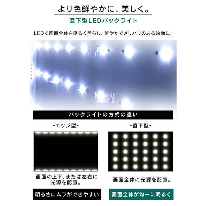 楽天市場】テレビ 55インチ 4k 裏番組録画可能 液晶テレビ スポーツ 