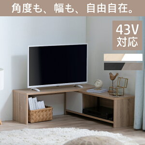 SONY 43インチ テレビとコーナーテレビ台