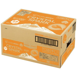 炭酸水 500ml 24本 強炭酸水 アイリスオーヤマ クリスタルスパーク 炭酸 アセロラ クリームソーダ レモン シャインマスカット ゆず ラフランス 白桃フレーバー プレーン 無糖 天然水 ペットボ
