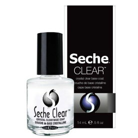 【最大3％OFF】 ネイル セシェ Seche クリアベースコート 14ml clear base ベース ベースコート クリア ポリッシュ マニキュア セルフネイル ネイルグッズ セシェベース 新ボトル 新品 送料無料