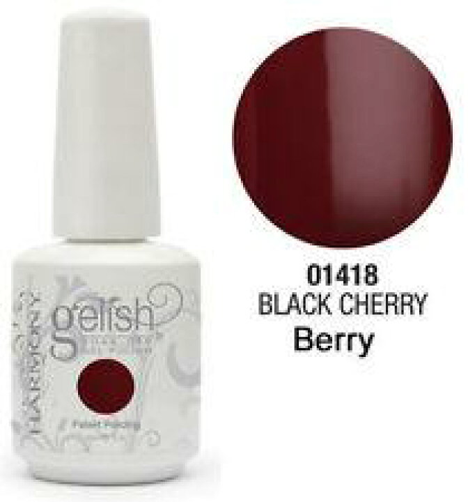 新品 送料無料 Harmony Gelish ハーモニージェリッシュ 15ml ブラックチェリーベリー Led対応 ジェルネイル ネイルカラー ジェルカラー ラッピング不可