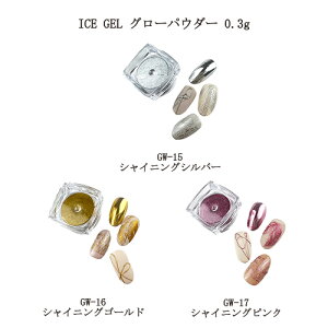 �y�ő�3��OFF�z �A�C�X�W�F�� ICE GEL �O���[�p�E�_�[ 0.3g �y3�F��育�I���z GW-15 GW-16 GW-17 ���^���b�N �J���[ �~���[�l�C�� �~���[�p�E�_�[ �V���o�[ �S�[���h ���^���s���N �l�C���A�[�g �W�F