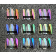 【最大3％OFF】 ネイル TOY's × INITY ニューオーロラパウダー 0.5g 【9色からご選択】 グラスパウダー …