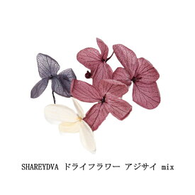 【最大3％OFF】 シャレドワ SHAREYDVA ドライフラワー アジサイ mix 紫陽花 お花 フラワー 押し花 ブーケ 春ネイル 花びら シンプル カラー ジェルネイル ネイルアート ネイルデザイン ネイルパーツ デコレーション アクセサリ レジン ネイルサロン セルフ 新品 送料無料