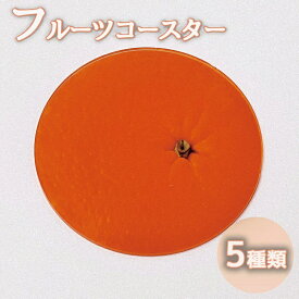 【最大3％OFF】 フルーツコースター 【5種からご選択】 りんご みかん めろん 洋なし ざくろ コップ置き カップ置き 断熱 火傷防止 断熱マット インテリア おしゃれ かわいい オフィス デスク キッチン テーブル インテリア プレゼント ギフト 贈り物 雑貨 新品 送料無料