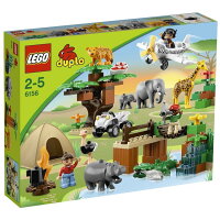 送料無料 新品 LEGO レゴ デュプロ サファリパーク 6156