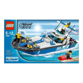 【最大3％OFF】 送料無料 新品 LEGO レゴ シティ ポリス スピードボート 7287