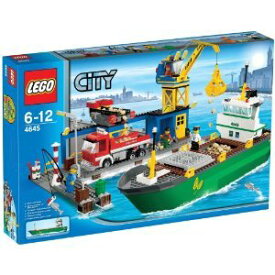 【最大3％OFF】 送料無料 新品 LEGO レゴ シティ コンテナ船とハーバー 4645