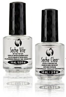 【最大3％OFF】 ネイル セシェ トップコート＋ベースコート 2本セット Seche Vite ヴィート 超速乾性 各1…