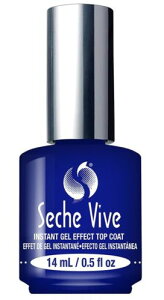 yő3OFFz lC ZVF gbvR[g  Seche Vive Instant Gel Effect Nail Top Coat CX^gWF GtFNg 14mL  ZtlC @Cu ZVG B[g BF }jL
