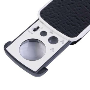 【最大3%OFF】 ミニルーペ 30倍 60倍 90倍拡大 LEDルーペ ライト付き UVライト LEDライト 虫眼鏡ミニ 拡大鏡 新品 送料無料